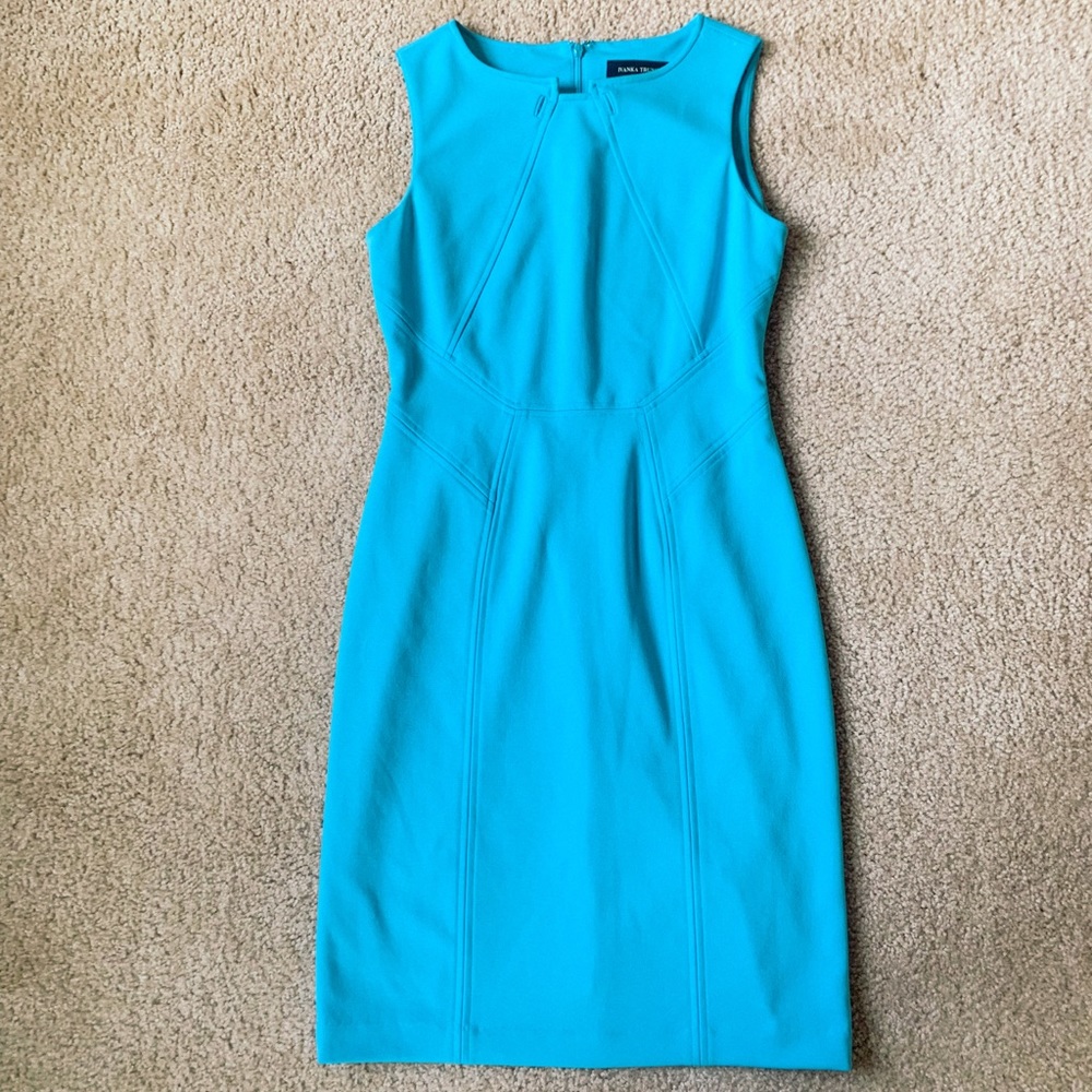 COPY - Ivanka Trump Womens Sky Blue Cocktail Dress
